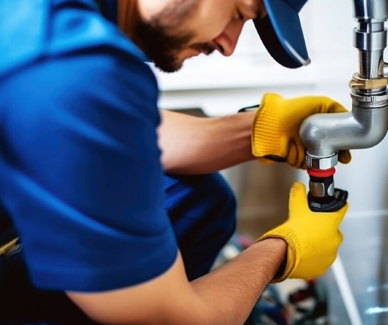 Jorge Silva trabalhando - Desentupidora profissional 24 Horas com garantia de 3 meses